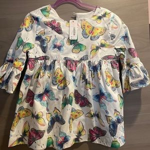 Gymboree butterfly shirt